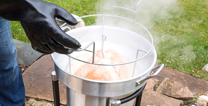 How to Deep-Fry a Turkey + Safety Tips