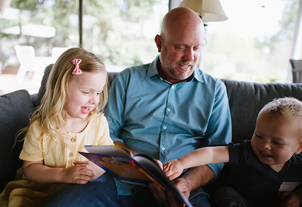 family reading